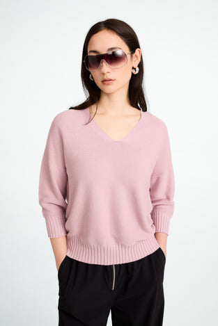 Seamless cotton pullover 317 | Rosa