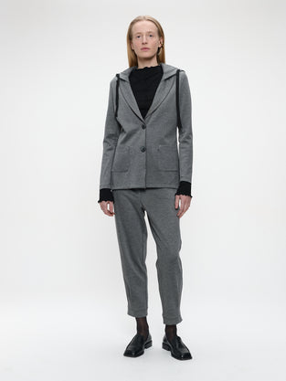 Emy hoody blazer | Dark Grey