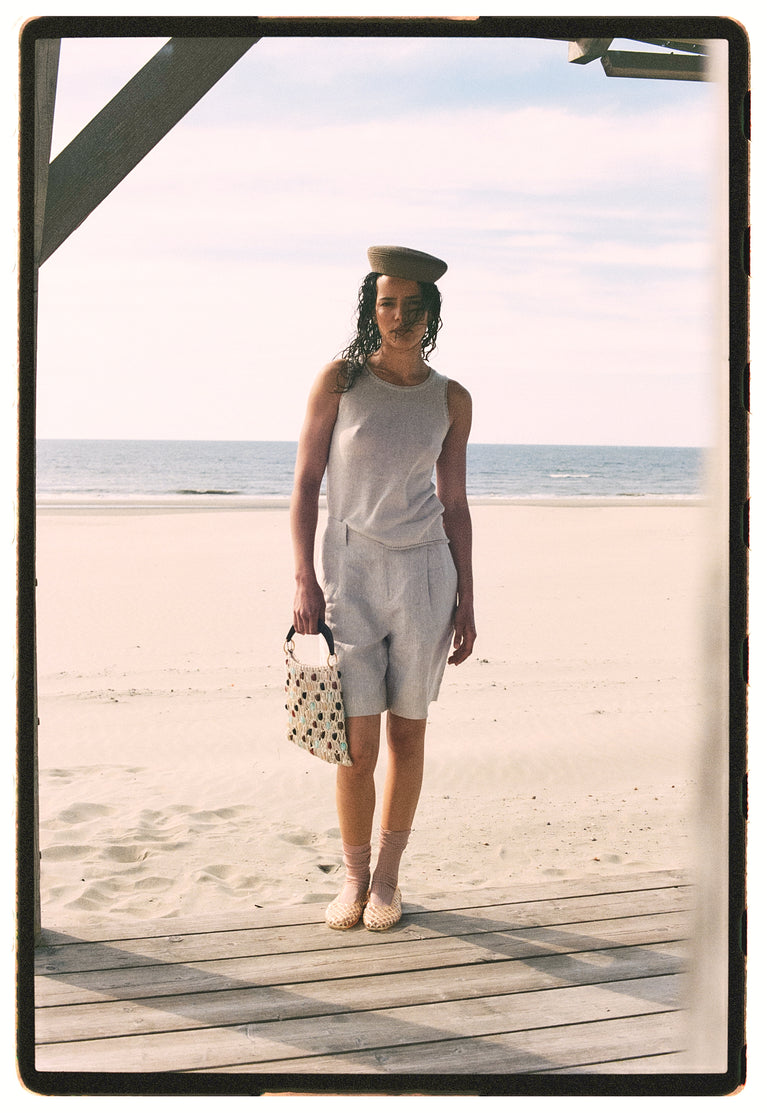 Nariko linnen pants | Beige