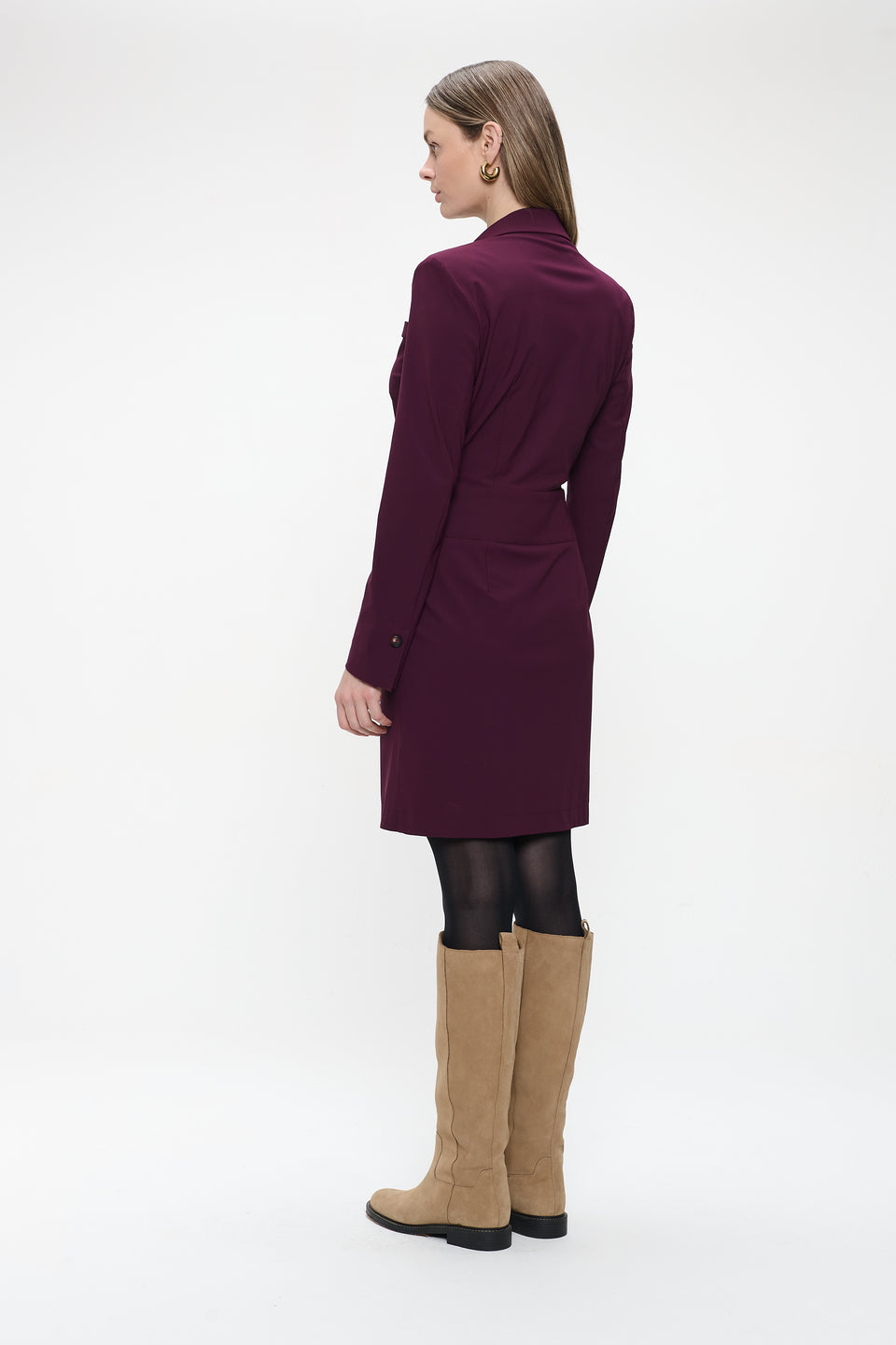 Laura dress technical jersey | Cherry