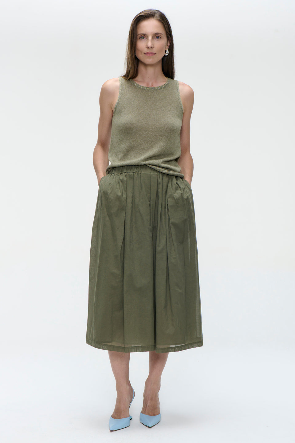 Light viscose top 2000 | Soft Green