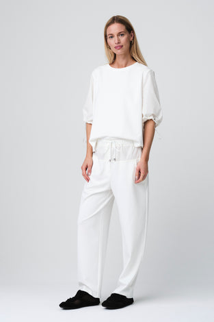 Jordi pants soft Punto Milano jersey | Off White