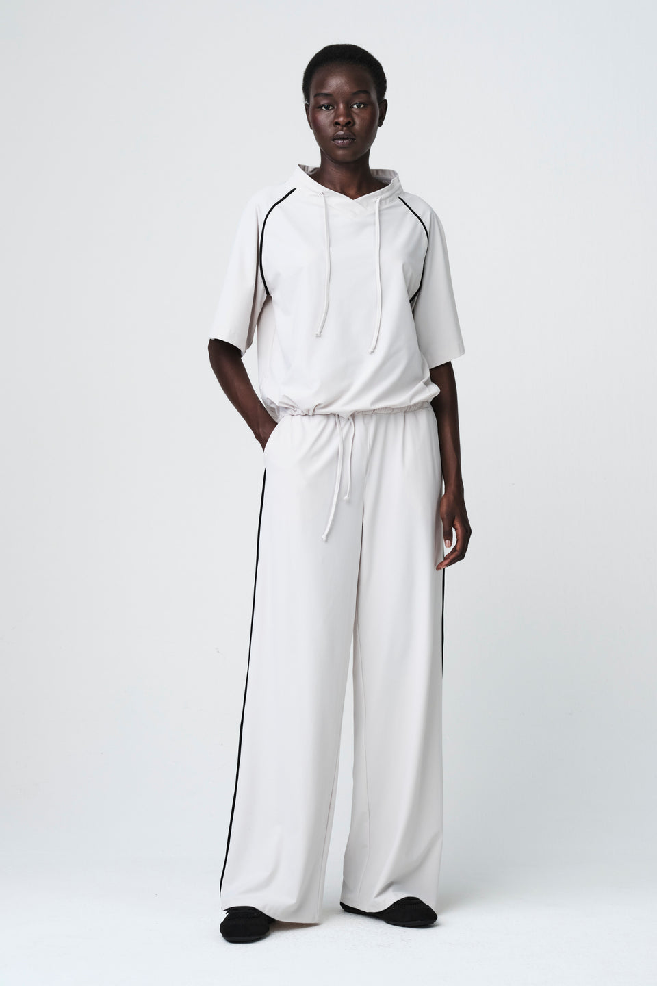 GiaP structure tech jersey top | Sand