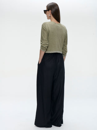 Cardigan viscose mix 2020 | Soft Green