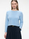 Pullover seamless viscose NB2167 | Light Blue