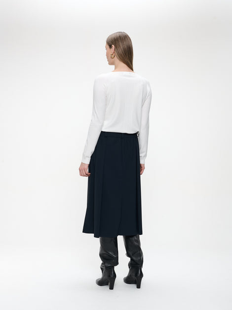Pullover seamless viscose NB186 | Off White
