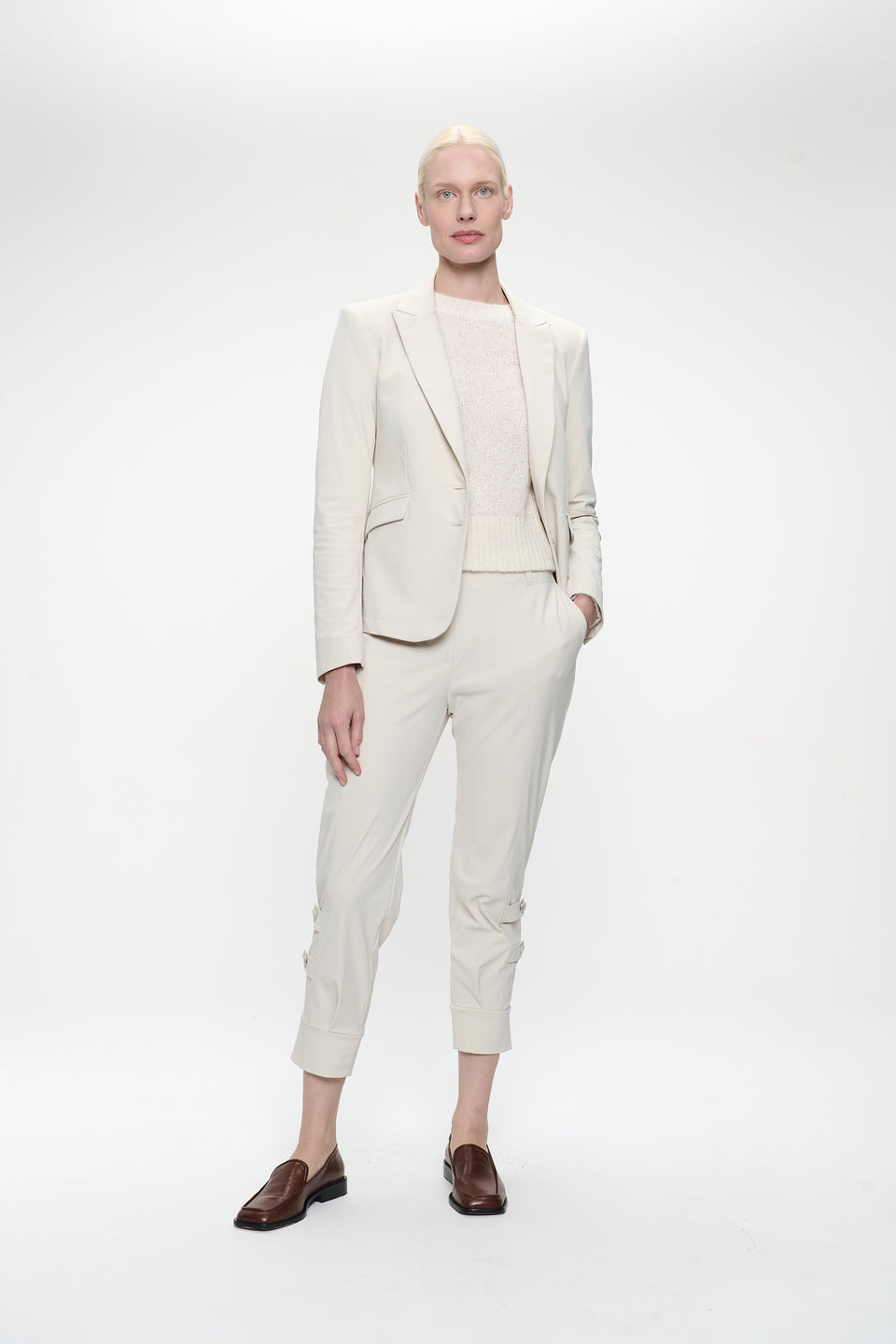 Delia pants brush tech jersey | Off White