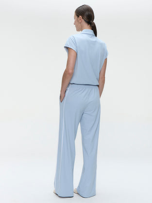 Vaya structure tech jersey pants | Light Blue