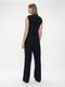 Jazmin vest technical jersey | Black