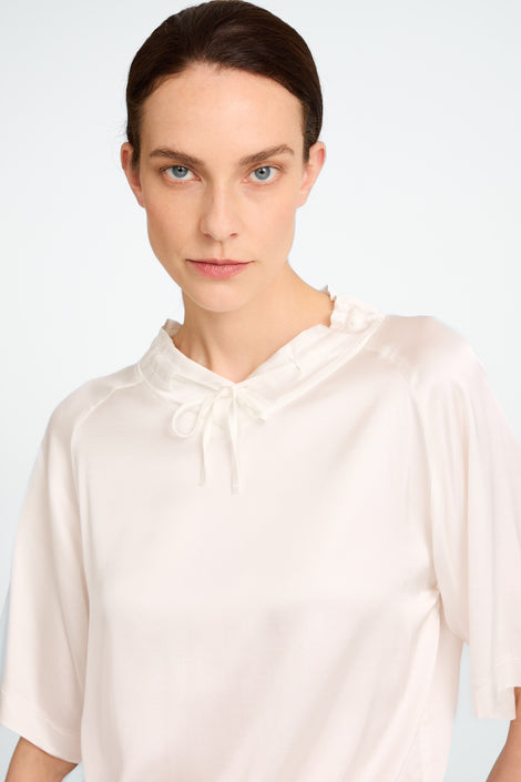 Gia strech viscose top | Off White