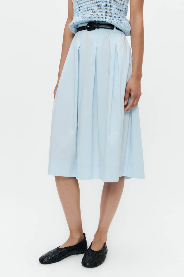 Timy poplin skirt | Light Blue