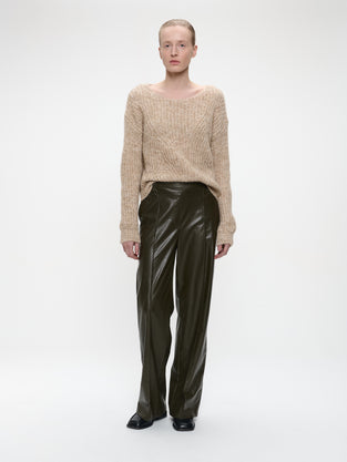Pullover melange H23376 | Gold