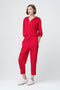Rosemarie pants technical jersey | Red