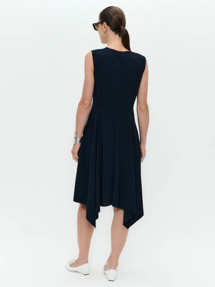Caro WS dress technical jersey | Blue