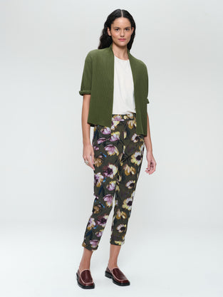 Zella pants print technical jersey | Multi Green