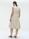 Satomi tafeta dress | Beige