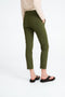 Lenny structure technical jersey pants | Oliva green