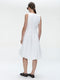 Satomi tafeta dress | White