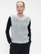 Shiny Vest 1008 | Light Grey
