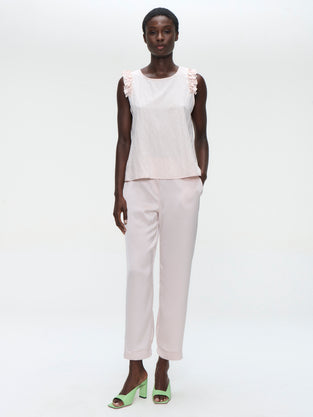Sebastian saten pants | Quarzo