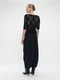 Openwork top with sequins 9040 | Black