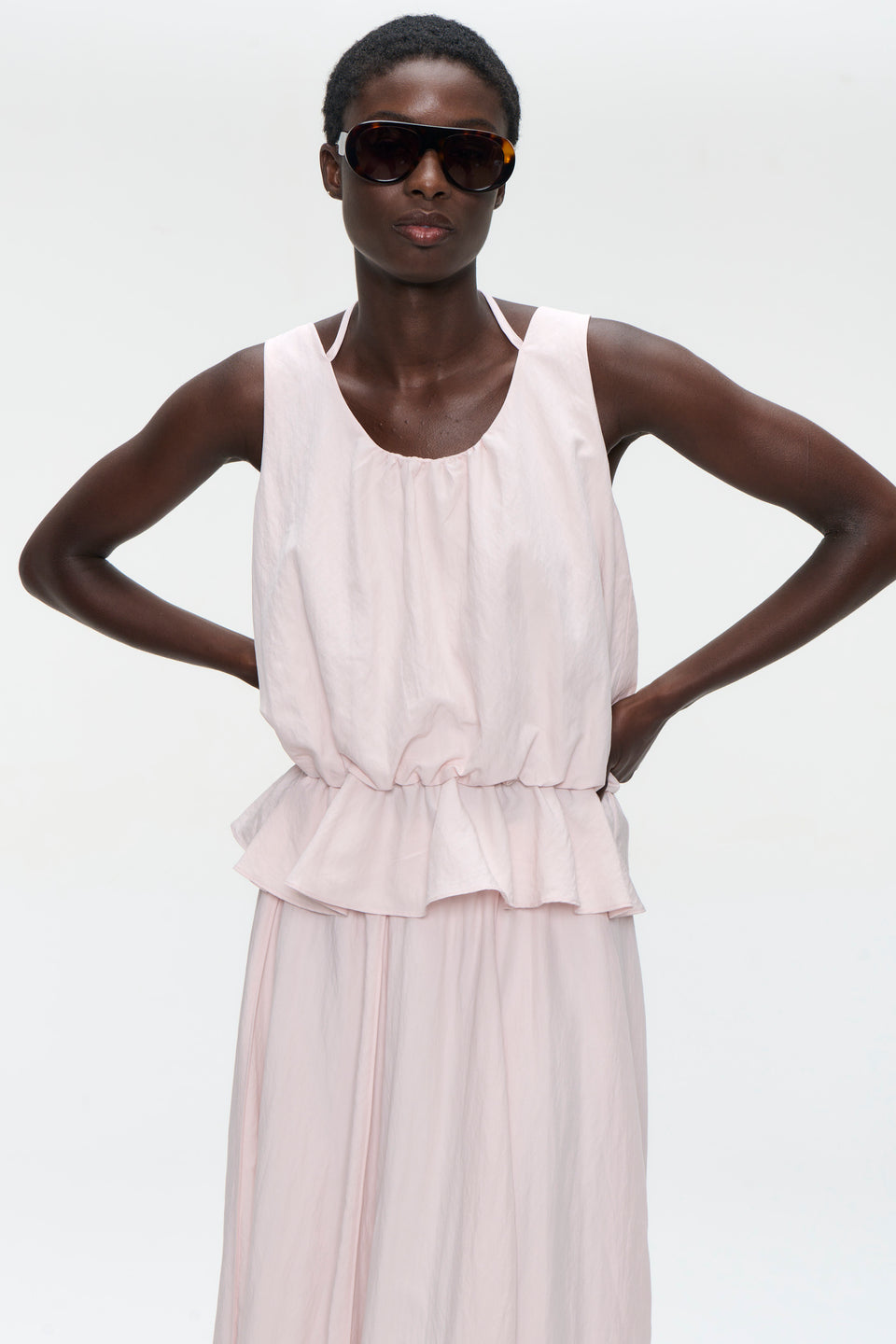 Sachi viscose top | Pink