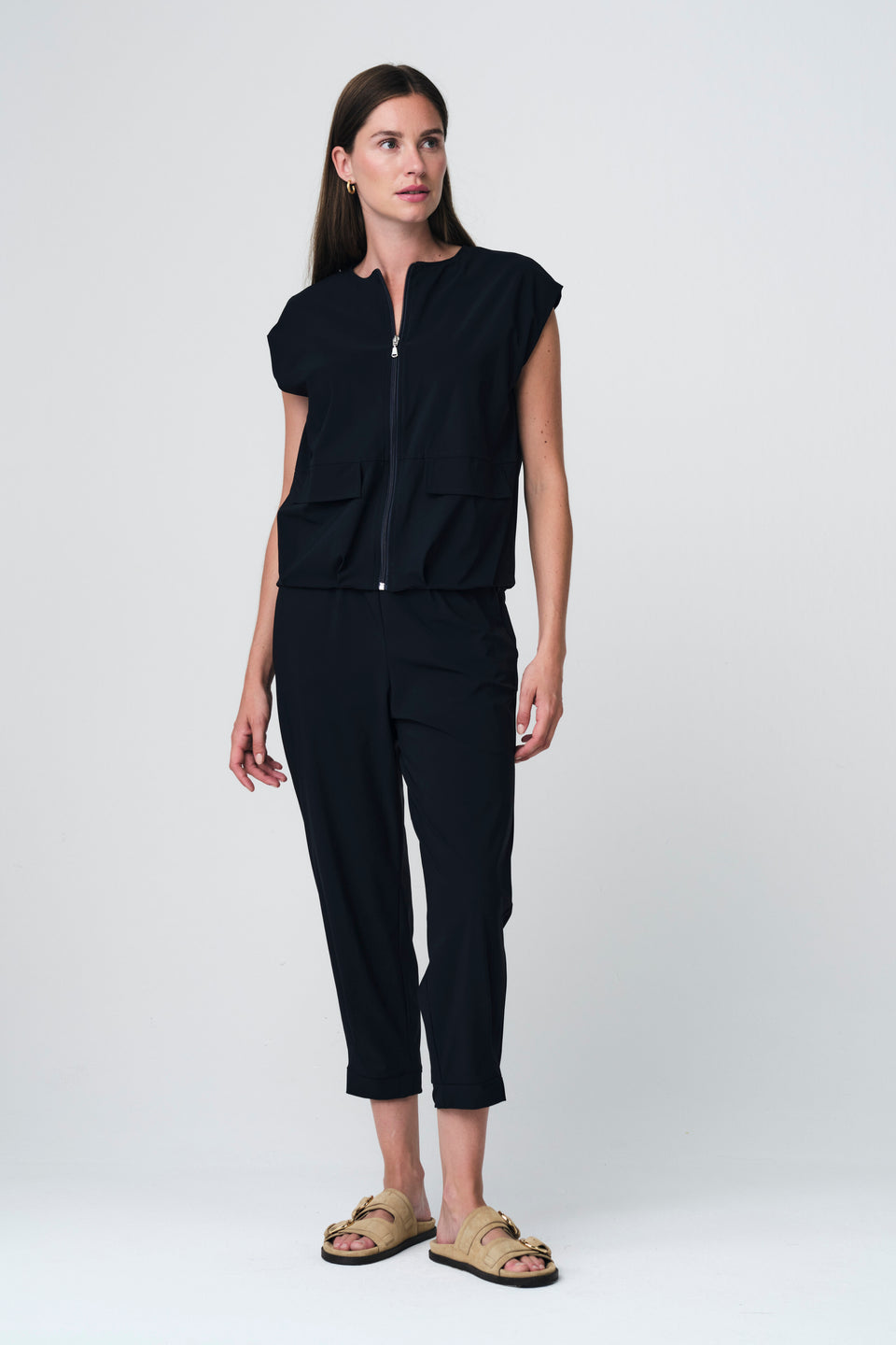 Ursula vest technical jersey | Blue
