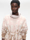 Animal print Cardigan 1138 | Camel