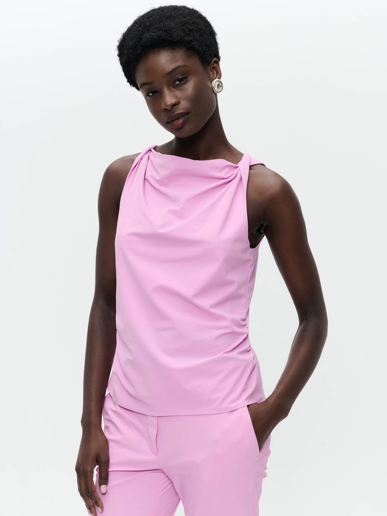 Marika strech technical jersey top | Pink