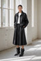 Pola eco leather bomber jacket | Black