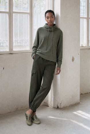 Lina tencel blouse | Green