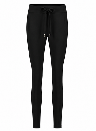 Pants Anna - Skinny fit Technical Jersey | Black