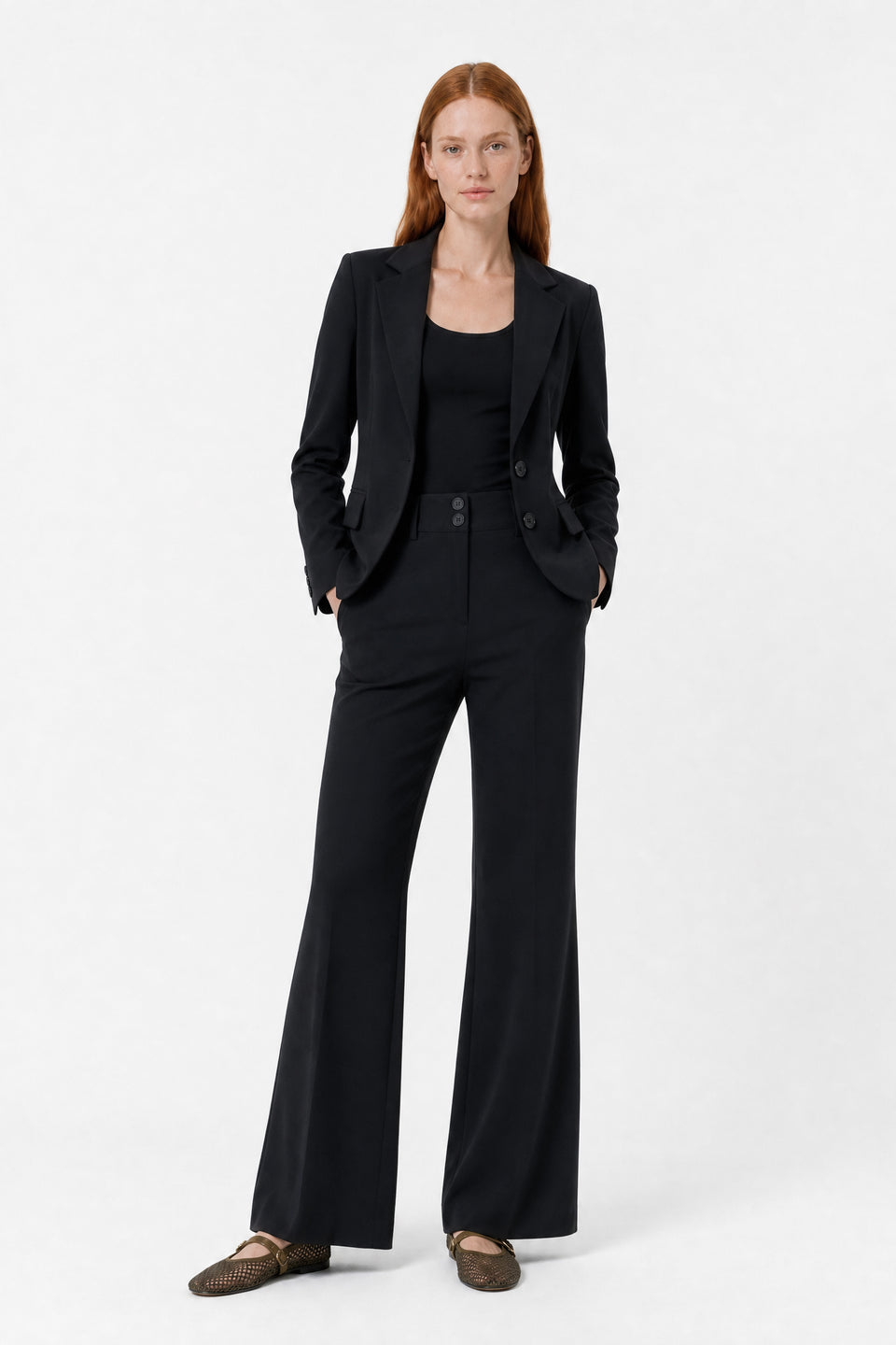 Linda pants technical jersey | Black