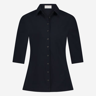 Blouse Betty Easy Wear Technical Jersey | Blue