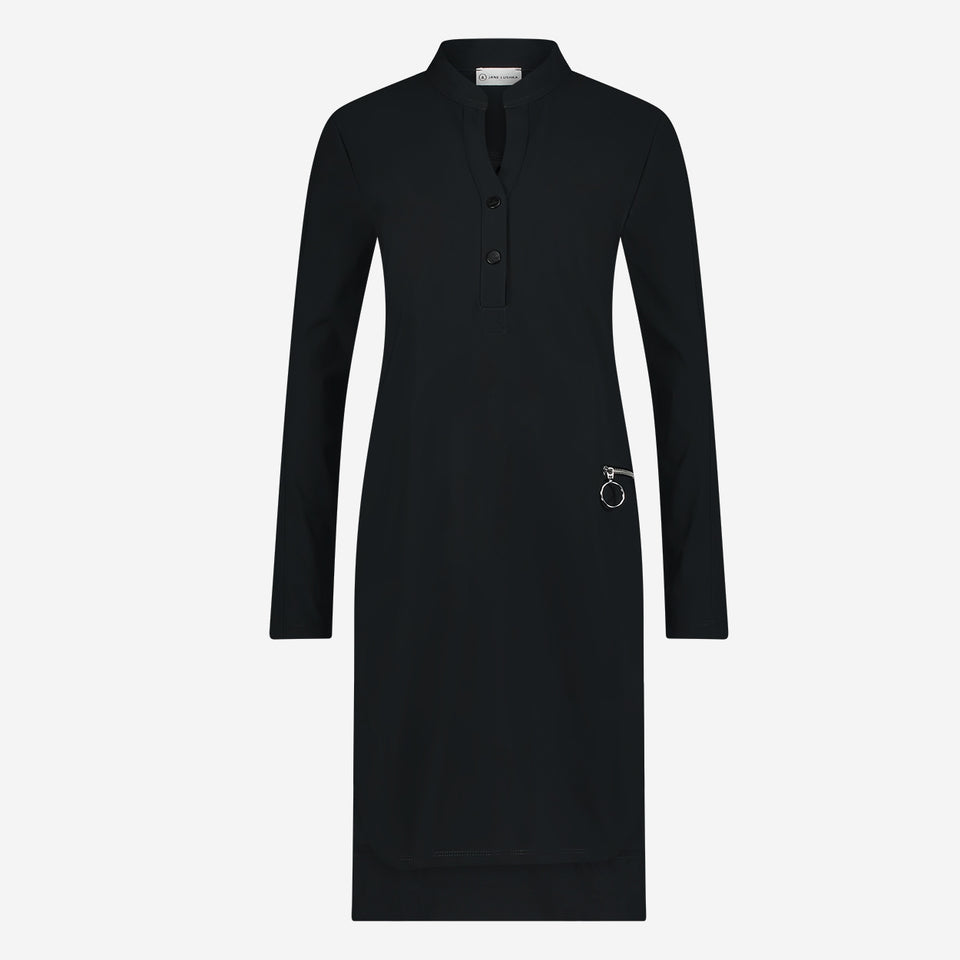Dress Eva Easy Wear | Grigio Notte