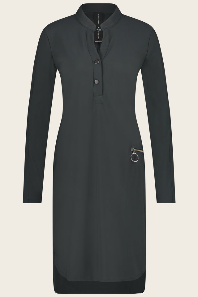 Dress Eva Easy Wear | Grigio Notte