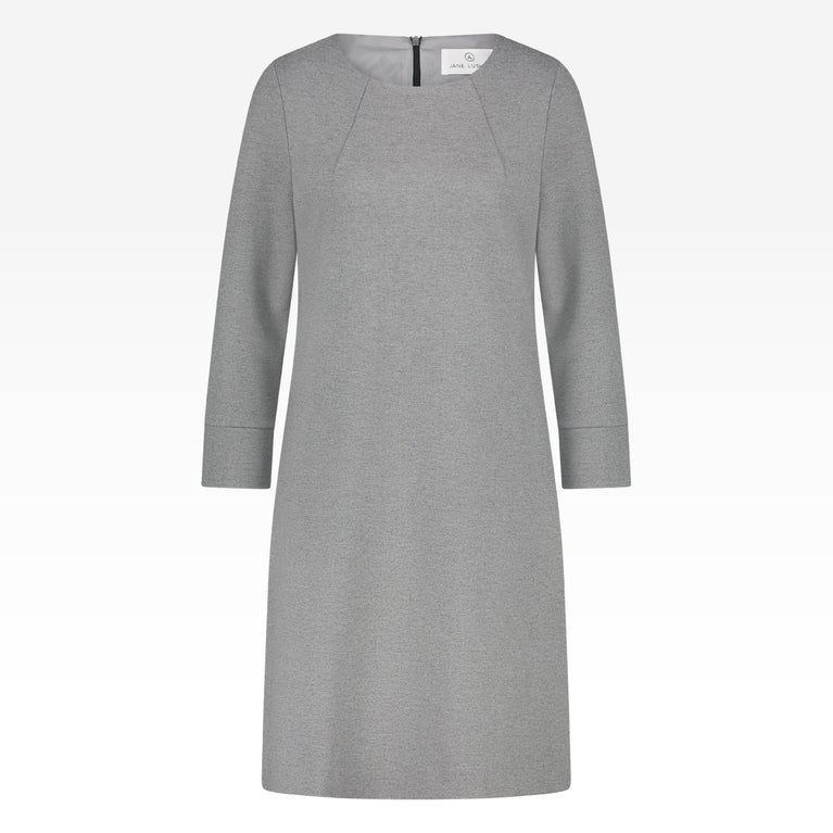 Joan Terry jersey Dress | Grey Melange