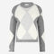 Pullover rhomboids 1082 | Grey