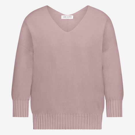 Seamless cotton pullover 317 | Rosa