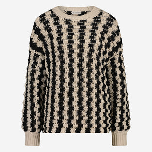 Pullover 30108086 | Black White