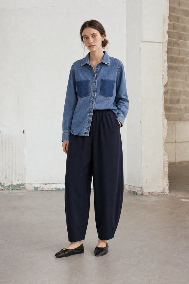 Benot pants technical jersey | Blue