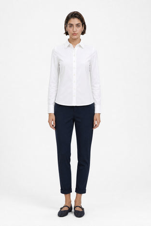 Blouse Betty Easy Wear Technical Jersey | White