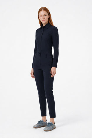 Blouse Betty Easy Wear Technical Jersey | Blue