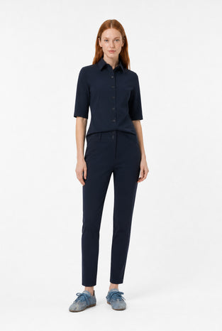 Blouse Betty Easy Wear Technical Jersey | Blue