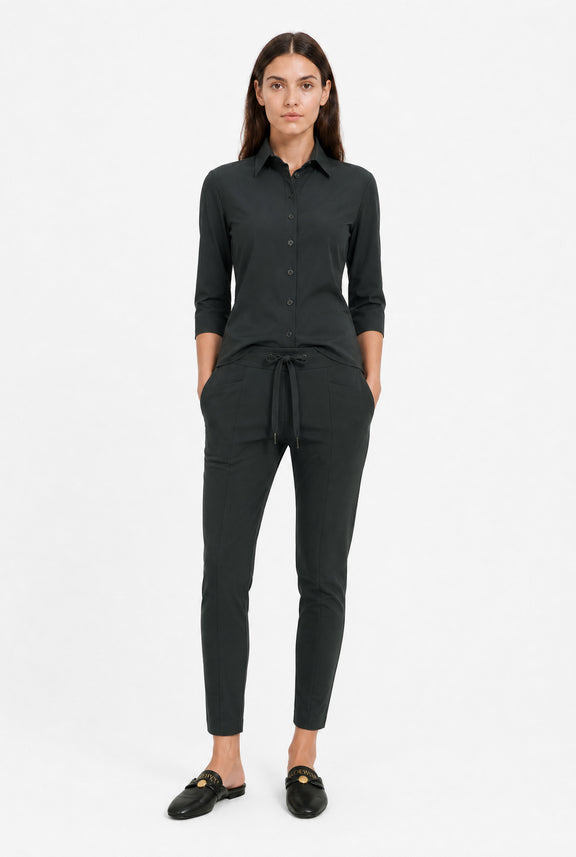 Pants Idris Technical Jersey | Grigio Notte