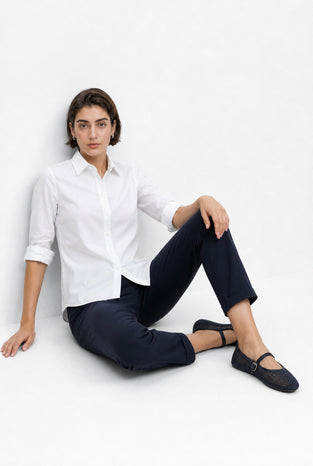 Blouse Betty Easy Wear Technical Jersey | White