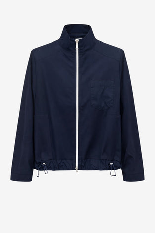 Birillo jacket soft Punto Milano jersey | Blue
