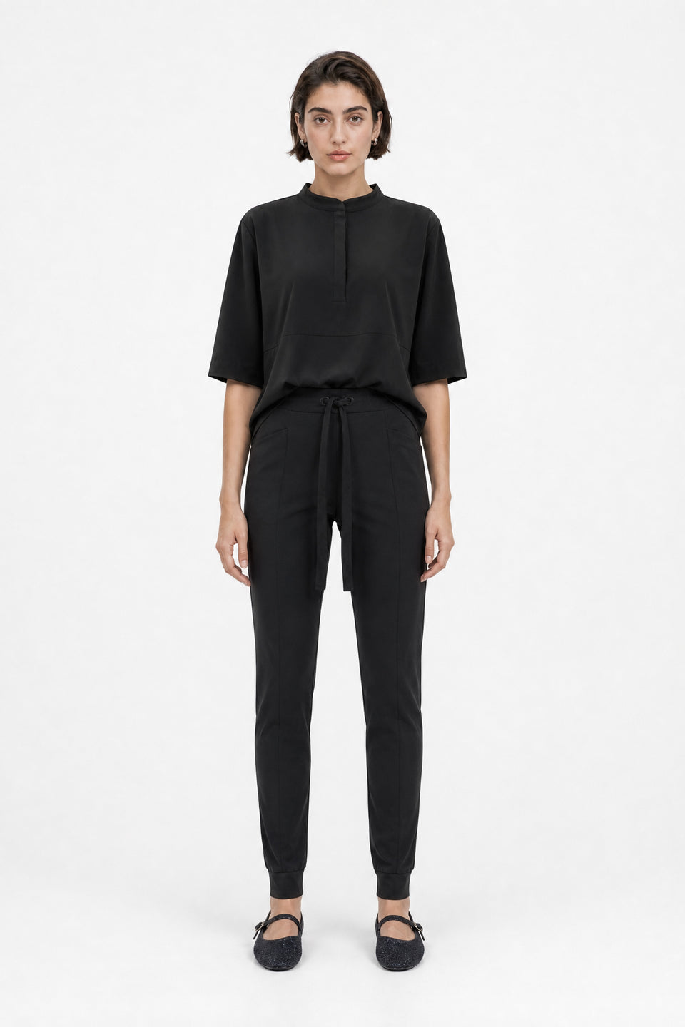 Pants Idris Technical Jersey | Black