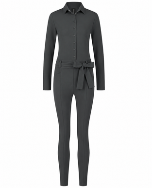Jumpsuit Diana Easy Wear Technical Jersey | Grigio Notte