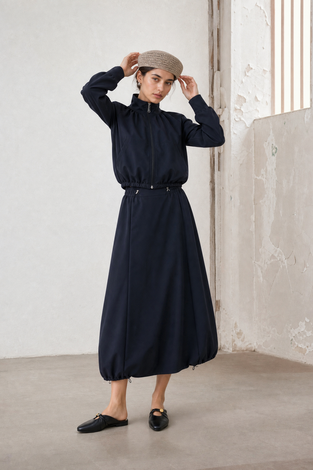 Eliana jacket technical jersey | Blue